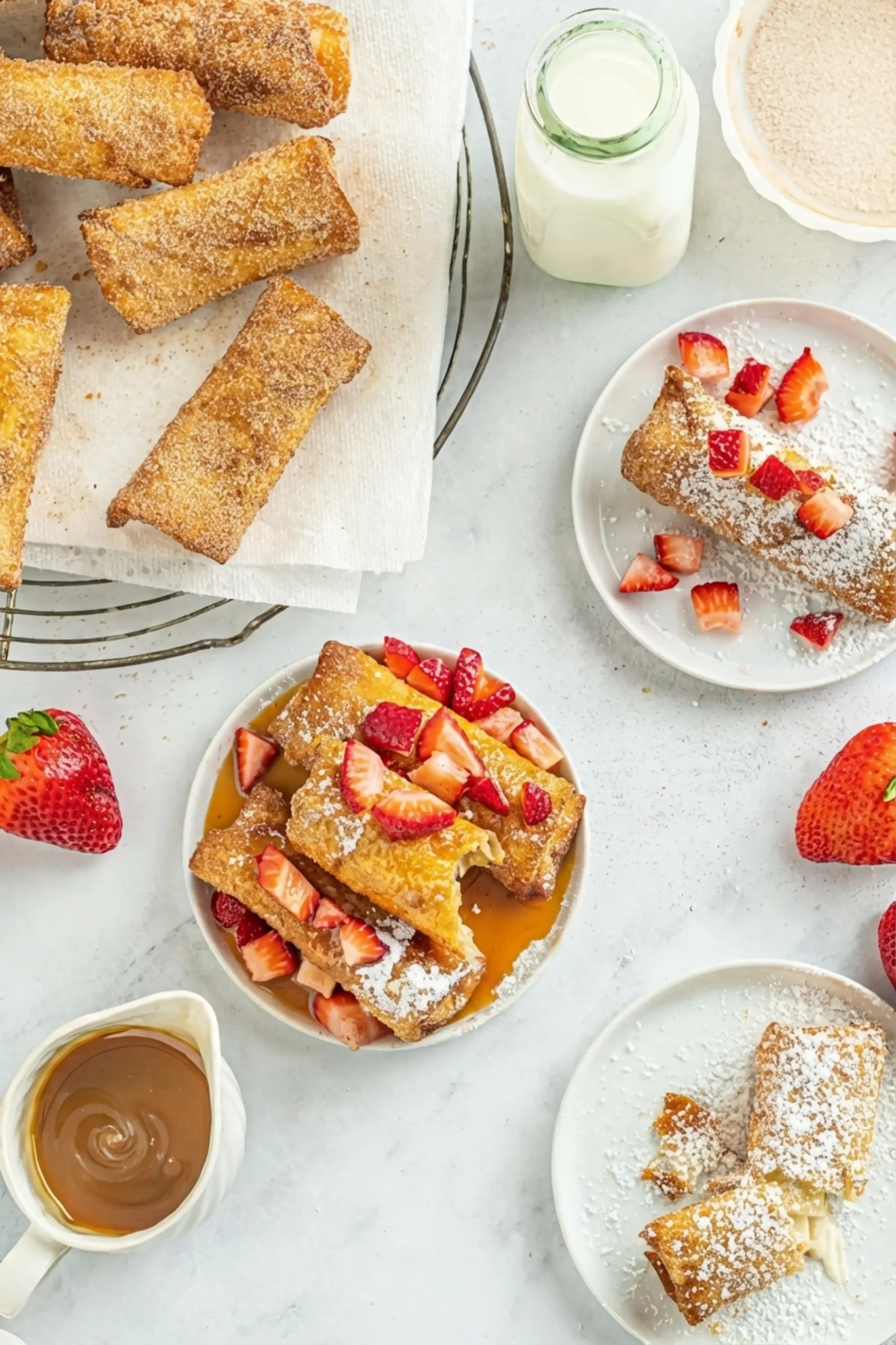 Cheesecake Egg Rolls, Recipe Notes & Tips