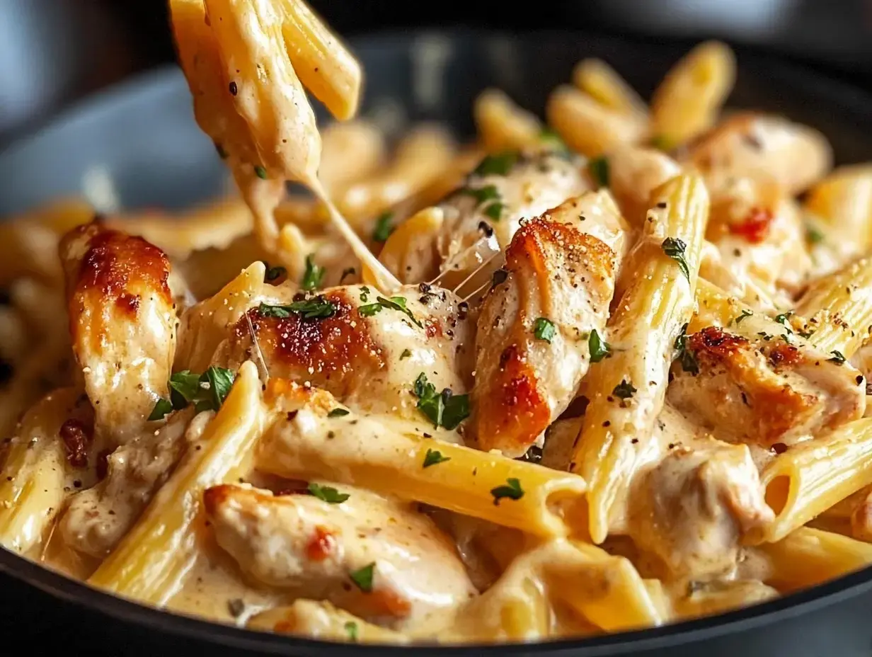 Chicken Penne, Step-by-Step Cooking Instructions