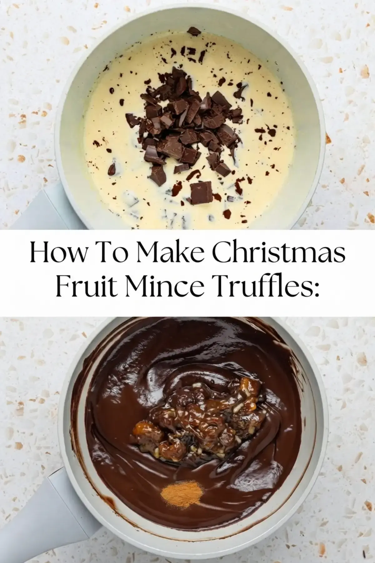 Christmas Fruit Mince Truffles, How To Make Fruit Mince Truffles