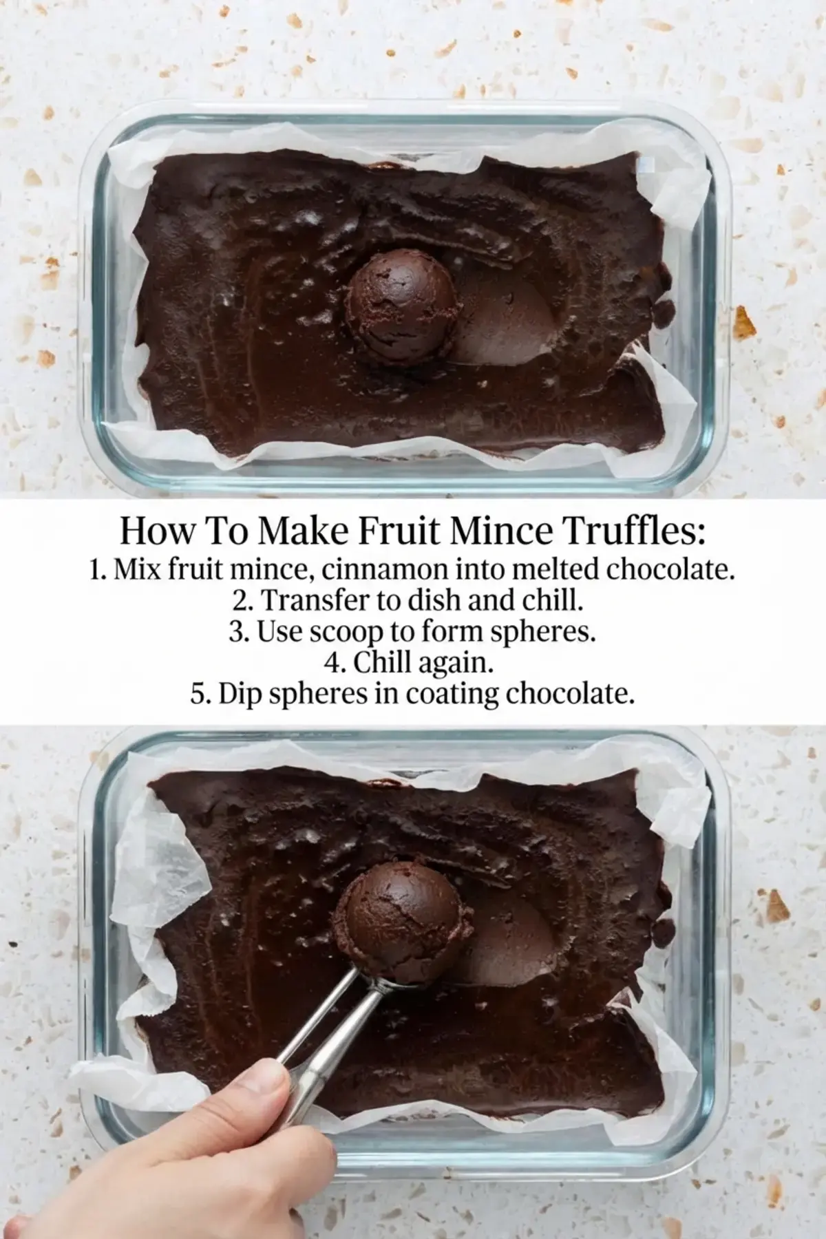 Christmas Fruit Mince Truffles, How To Make Fruit Mince Truffles