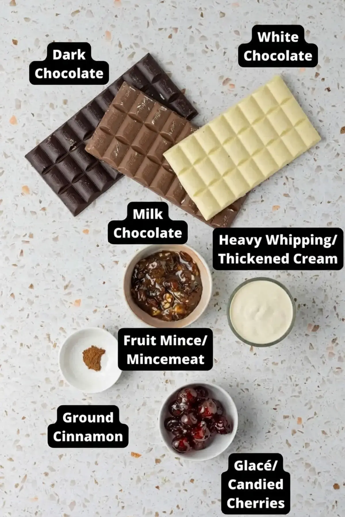Christmas Fruit Mince Truffles, Ingredients and Substitutions