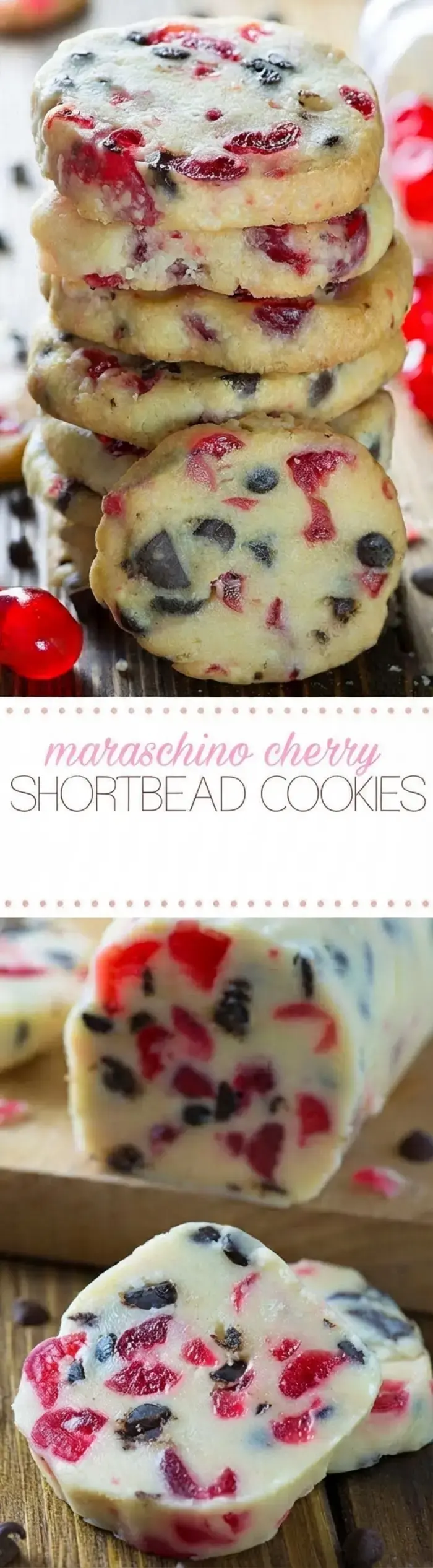 Christmas Maraschino Cherry Shortbread Cookies 11 Christmas Maraschino Cherry Shortbread Cookies, Best Chocolate Chip Christmas Cookie Recipe