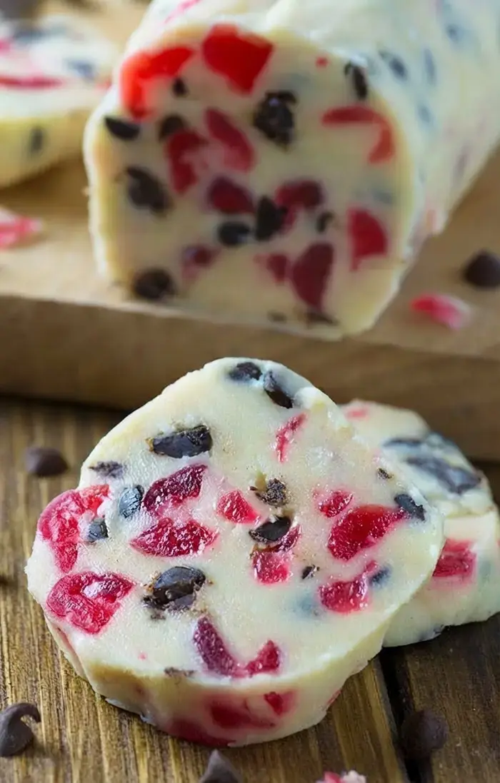 Christmas Maraschino Cherry Shortbread Cookies 9 Christmas Maraschino Cherry Shortbread Cookies