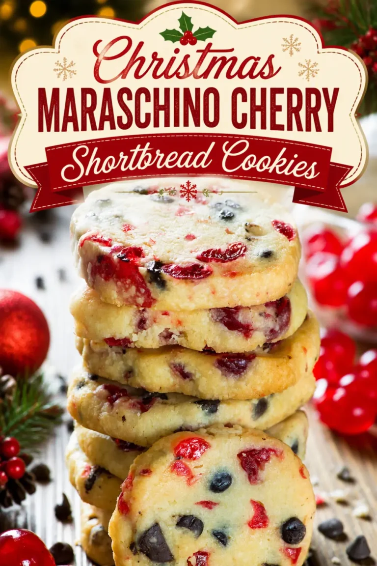 Christmas Maraschino Cherry Shortbread Cookies 14 Christmas Maraschino Cherry Shortbread Cookies