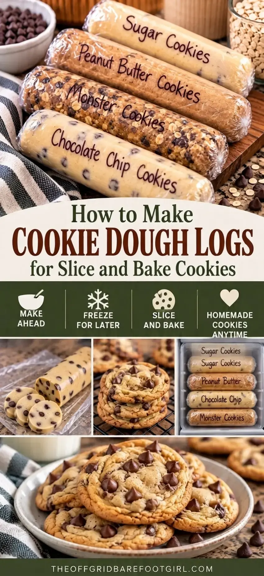 Cookie Dough Logs For Slice And Bake Cookies, Conclusion: Make Your Own Slice and Bake Cookies