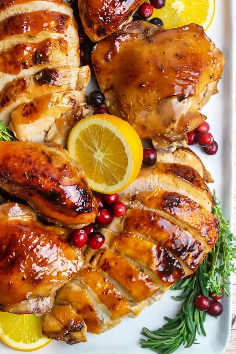 Cranberry Orange Glazed Turkey