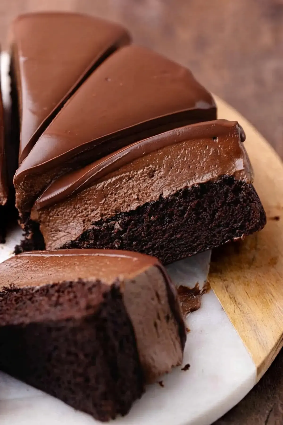 Dark Chocolate Mousse Cake: Three Layers of Chocolate Perfection 26 Dark Chocolate Mousse Cake, The Layers