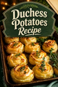Duchess Potatoes Recipe