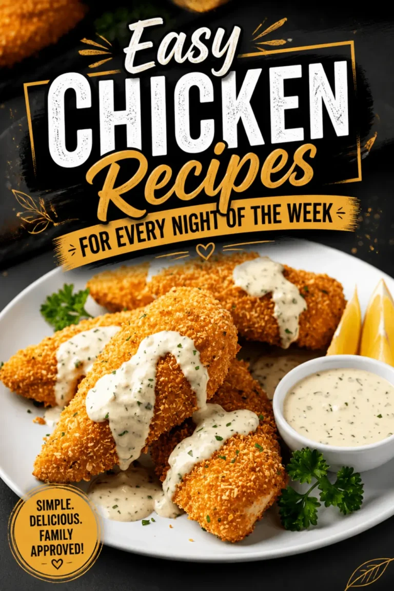 Easy Chicken Recipes For Every Night Of The Week