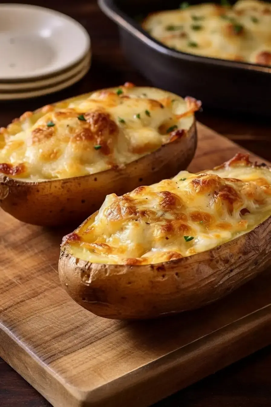 French Onion Stuffed Potatoes, More Main Dishes