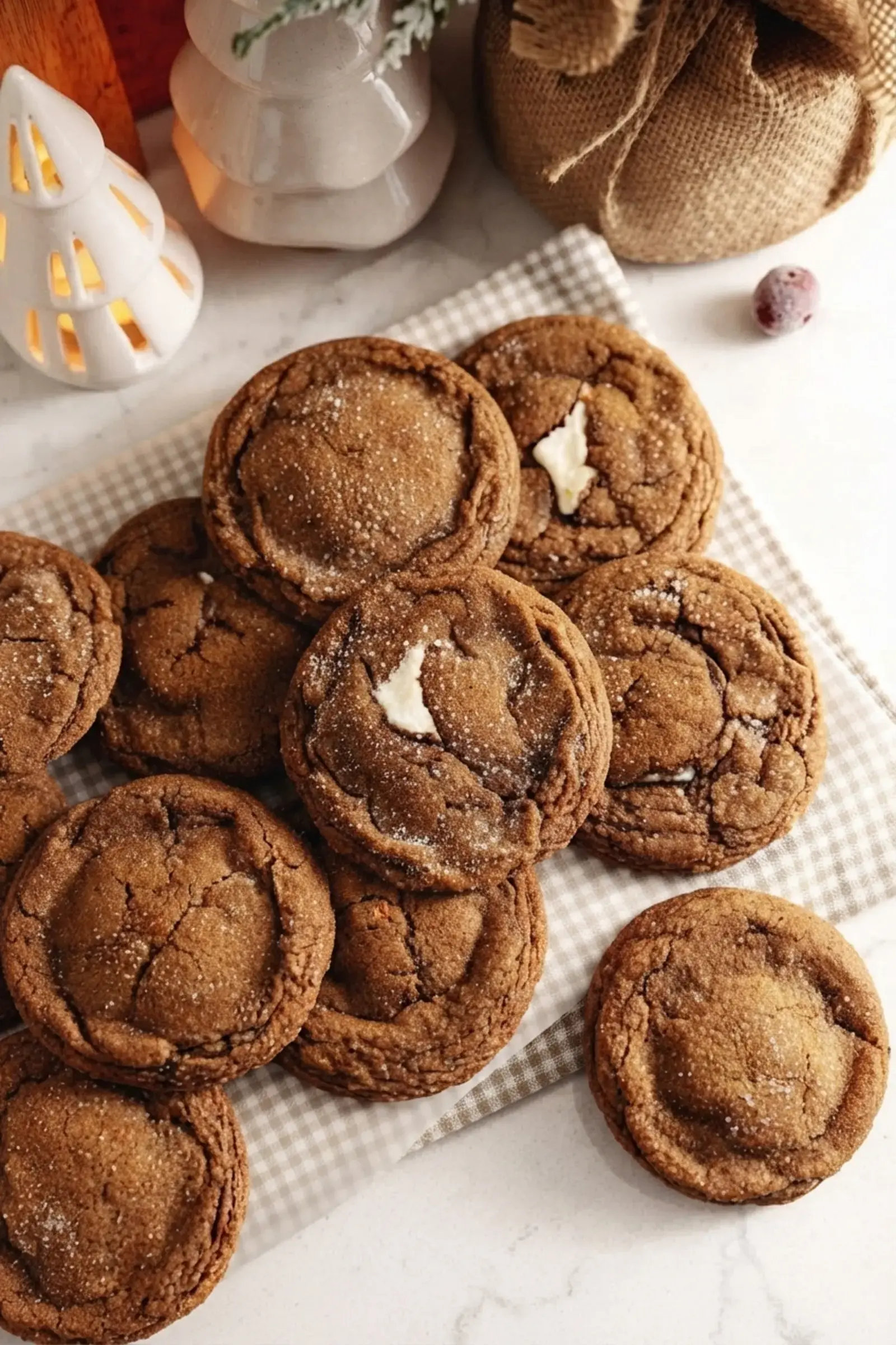 Gingerbread Cheesecake Cookies: Soft, Spiced, and Stuffed with Creamy Cheesecake 7 Gingerbread Cheesecake Cookies, Ingredient notes