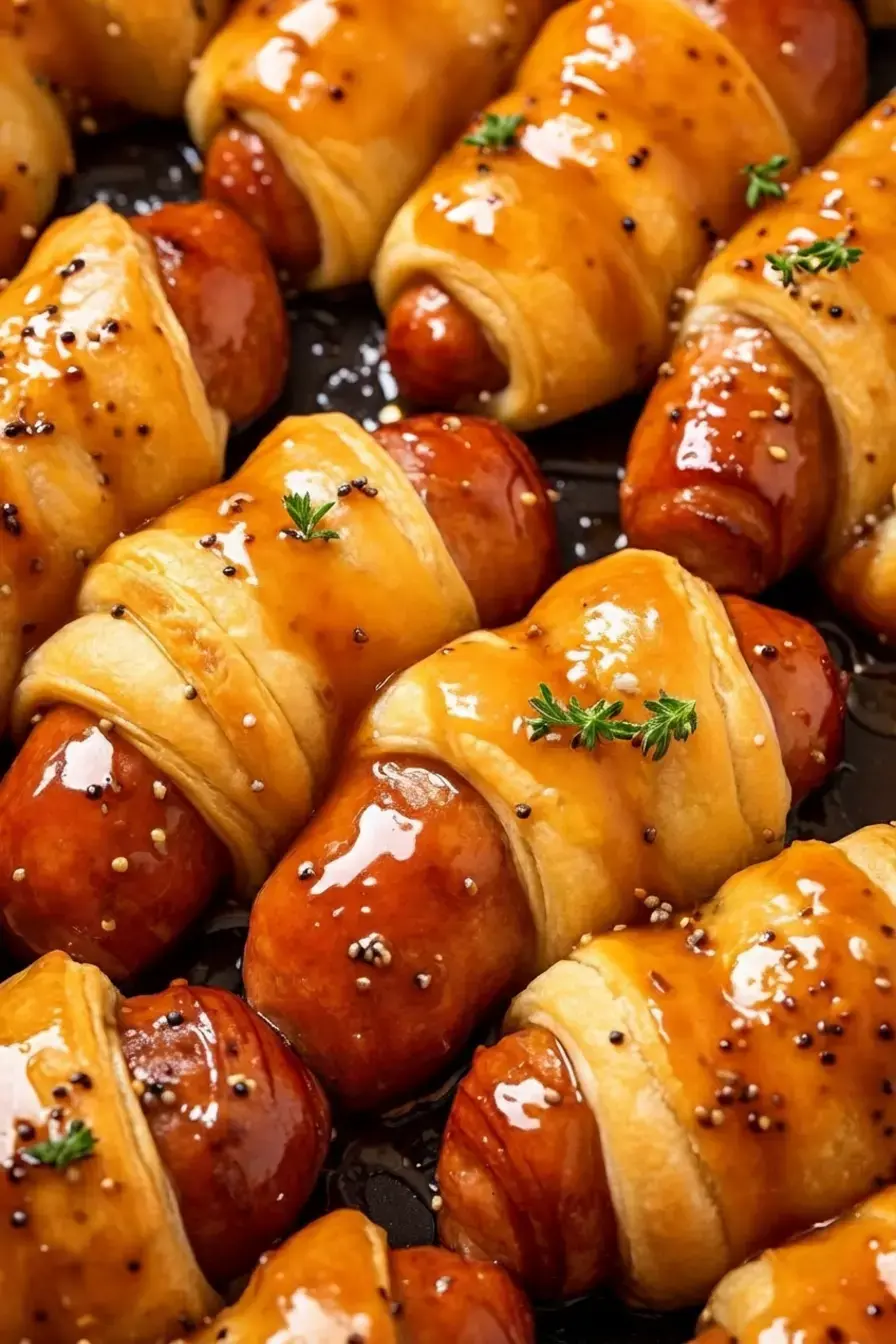 Glazed Pigs In A Blanket