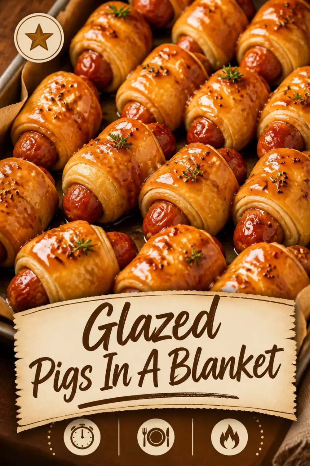 Home 16 Glazed Pigs In A Blanket