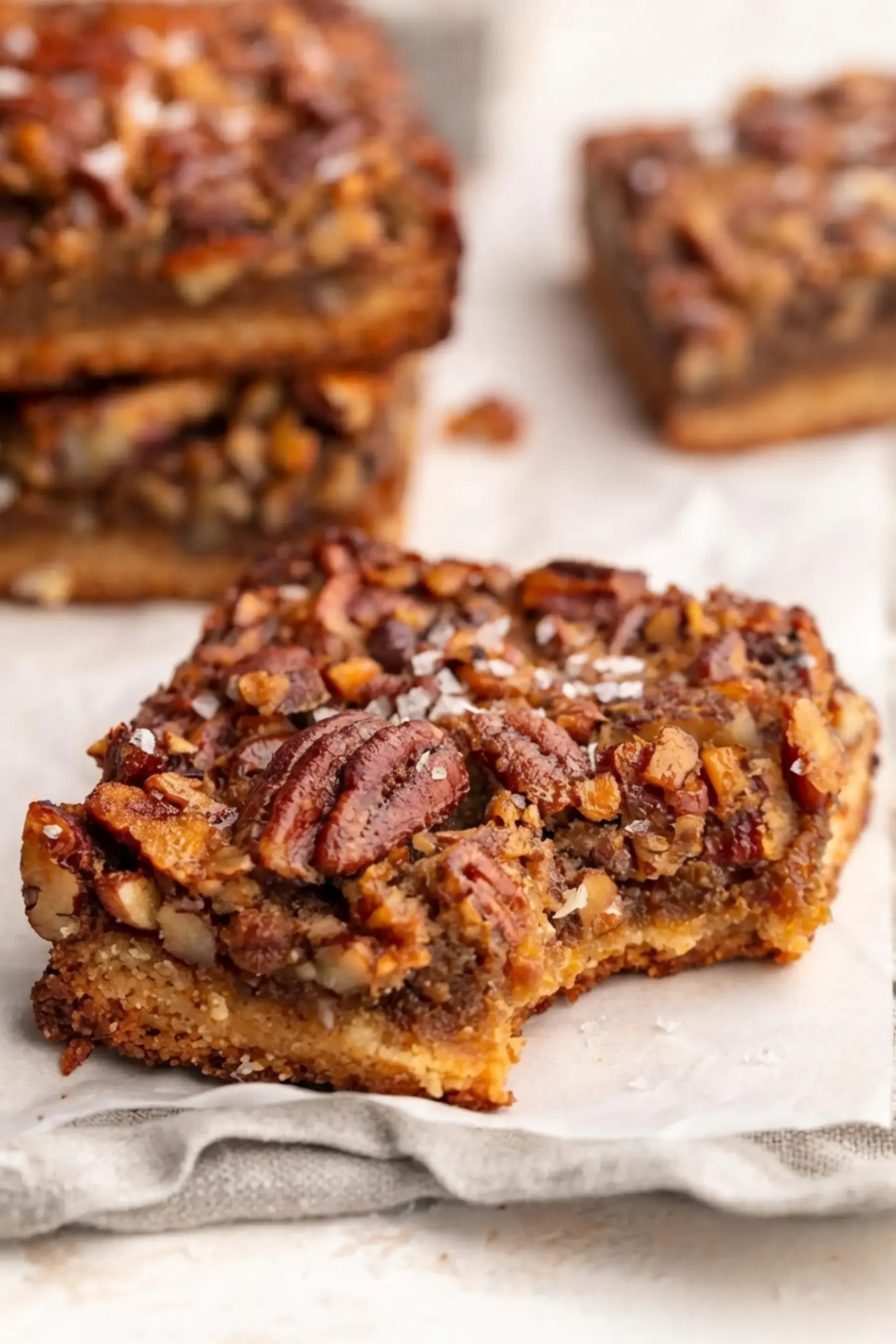 Healthy Gluten-Free Pecan Pie Bars, How to Make Healthy Gluten Free Pecan Pie Bars