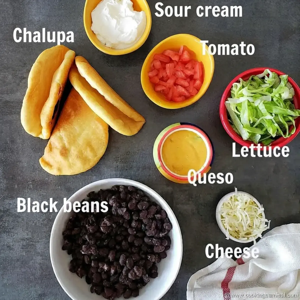 Homemade Chalupa, Ingredients Required