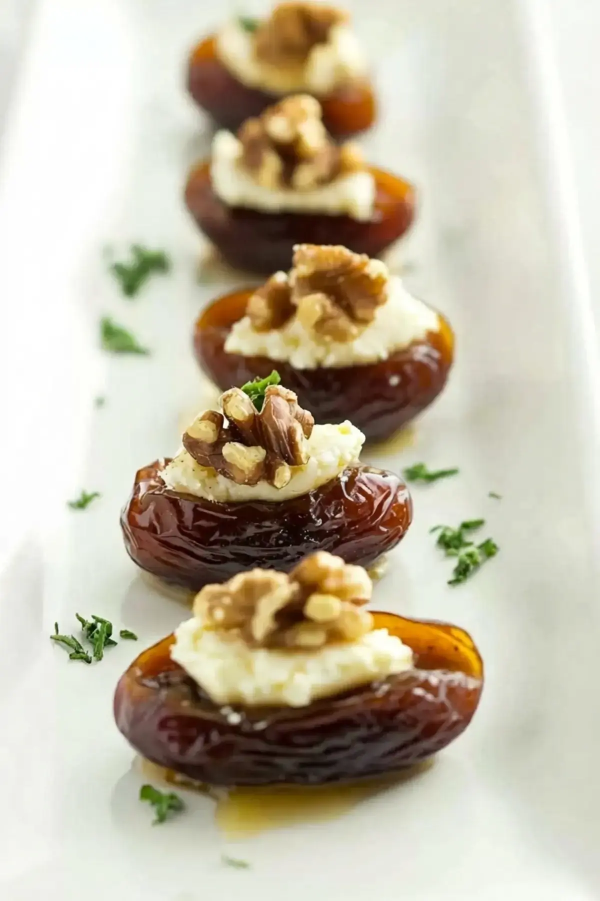 Honey Goat Cheese Dates With Walnuts, Steps To Make Honey Goat Cheese Dates with Walnuts