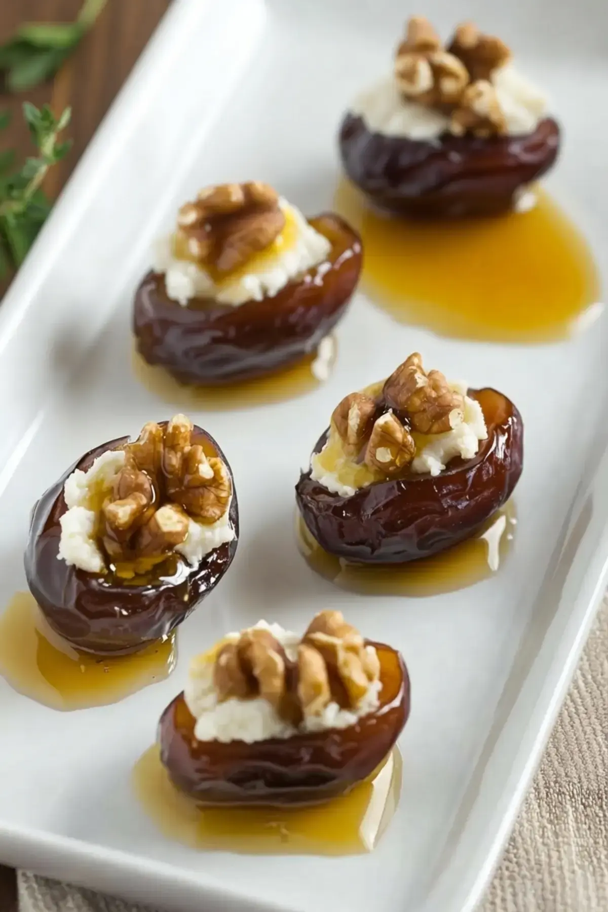 Honey Goat Cheese Dates With Walnuts, Variations and Substitutions