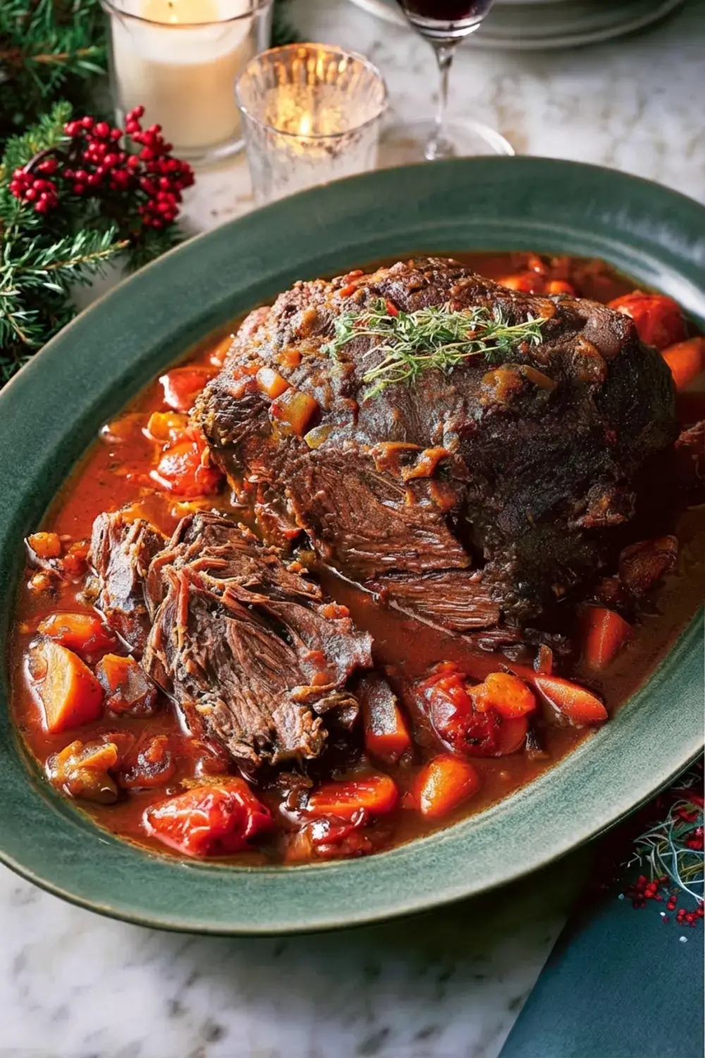 Ina Garten Christmas Recipes for a Joyful Holiday Table 5 Ina Garten Christmas Recipes, Company Pot Roast That Defines Best Ina Garten Christmas Recipes