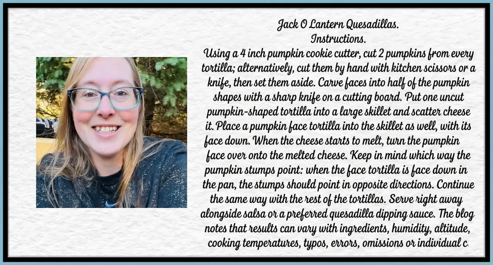 Jack O Lantern Quesadillas A Fun and Easy Halloween Recipe for Kids 15 Jack O Lantern Quesadillas, Instructions
