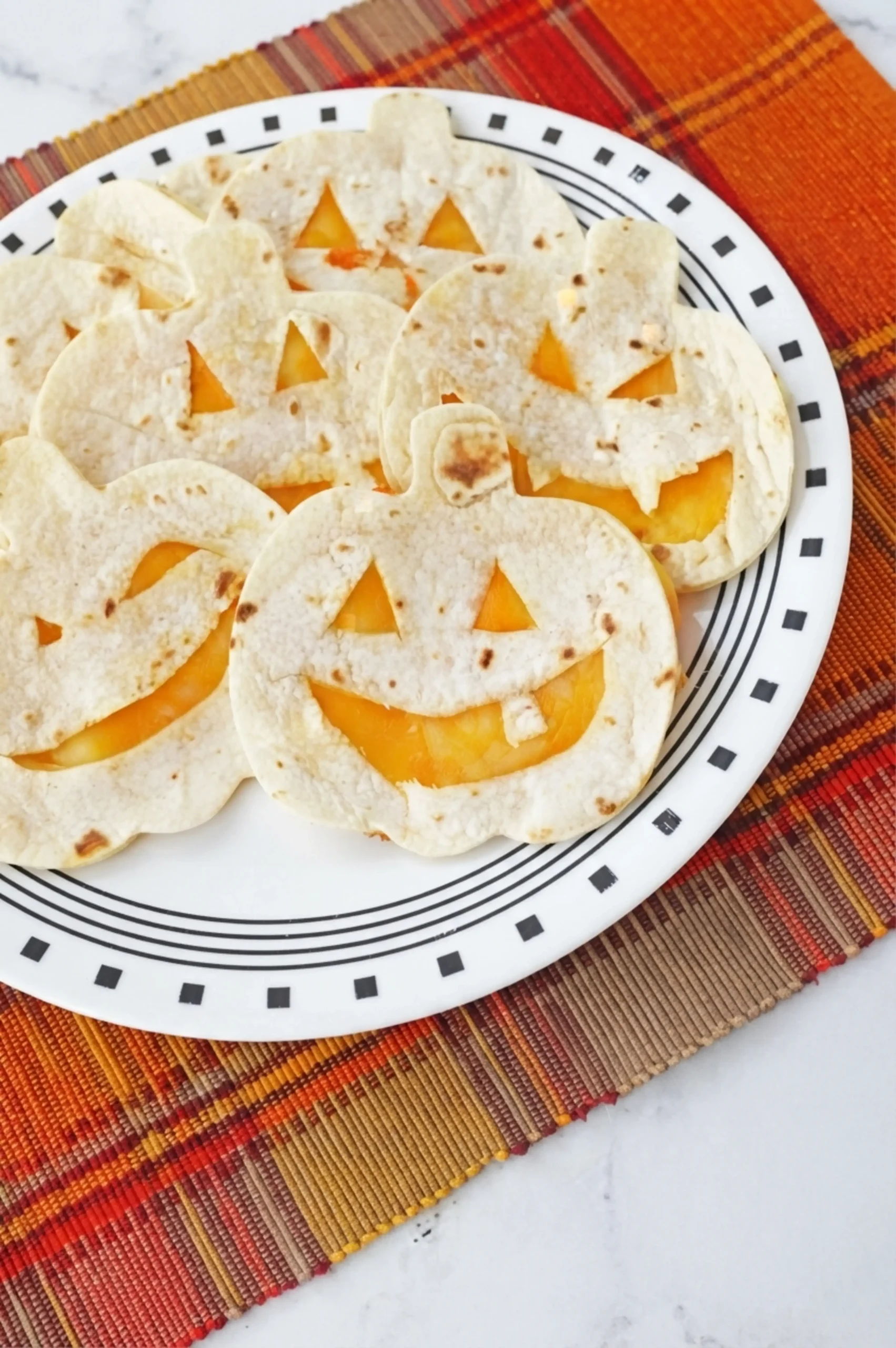 Jack O Lantern Quesadillas A Fun and Easy Halloween Recipe for Kids 9 Jack O Lantern Quesadillas