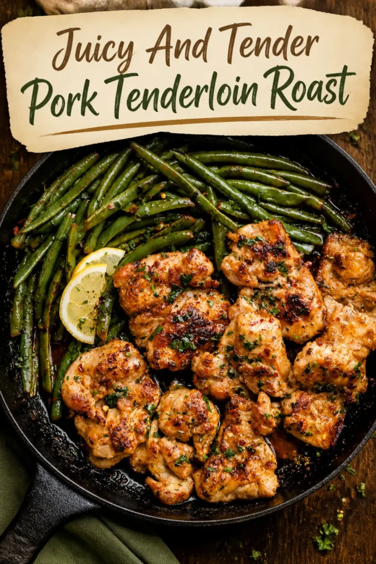 Juicy And Tender Pork Tenderloin Roast