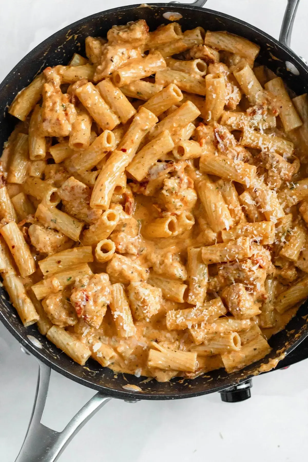 Marry Me Chicken Pasta, Step Three: Combine It All