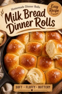 Milk Bread Dinner Rolls