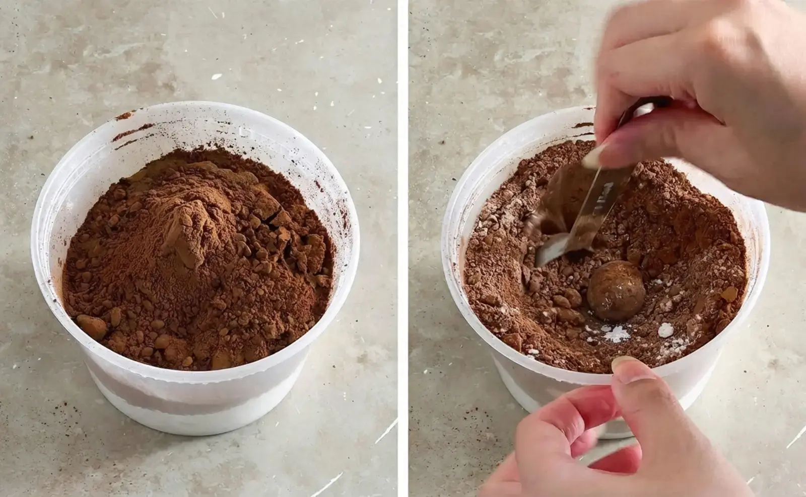 Mocha Roll Cake, Make the mocha chiffon cake sheet
