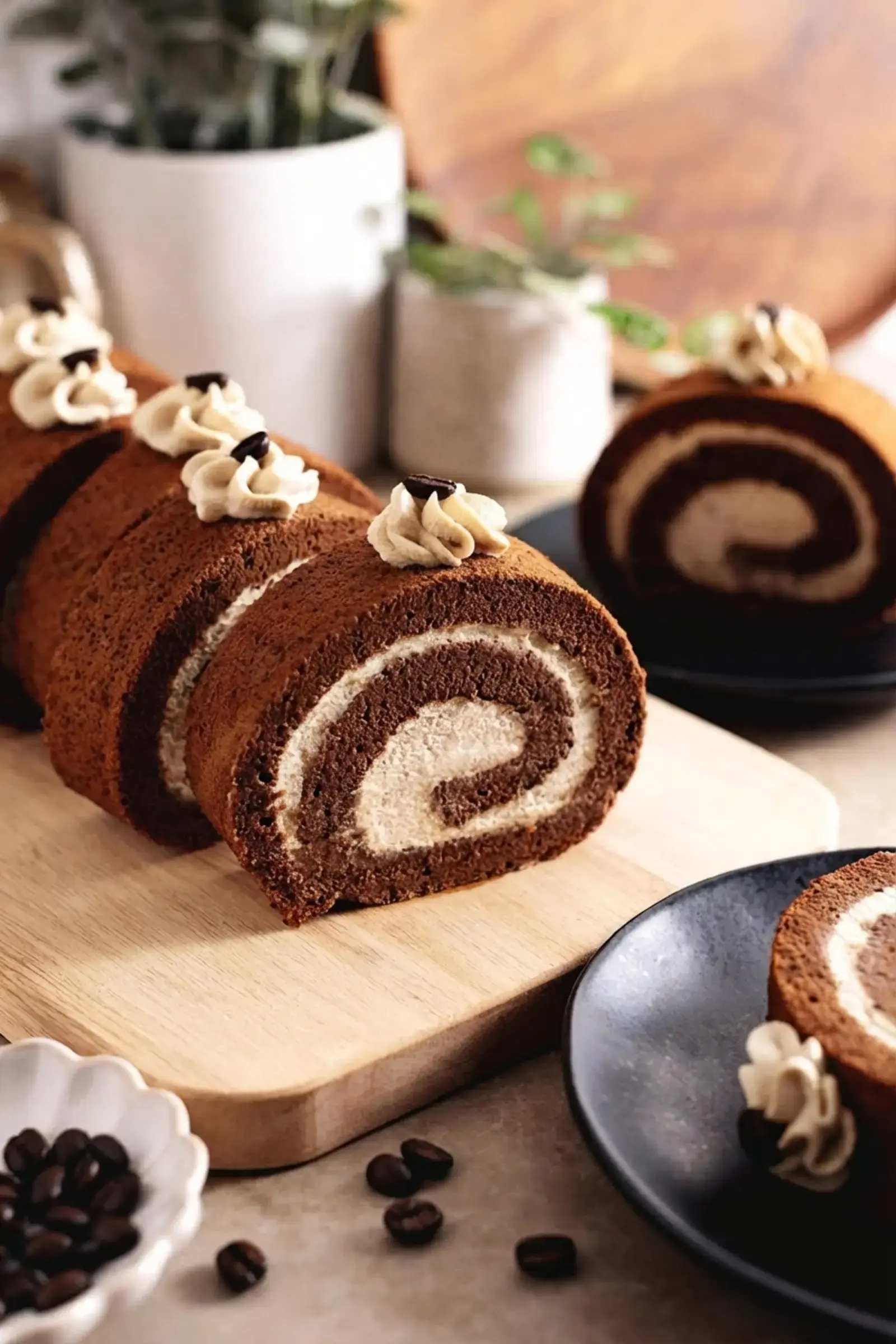 Mocha Roll Cake, Storage
