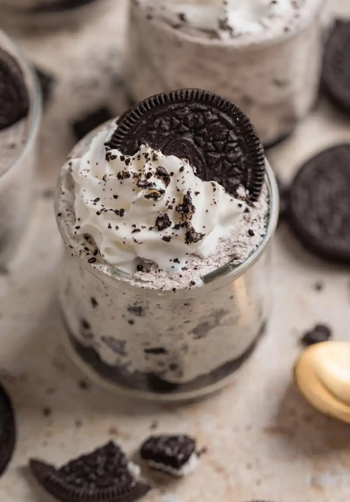 No-Bake Oreo Cheesecake Cups, No Bake Oreo Cheesecake Cups