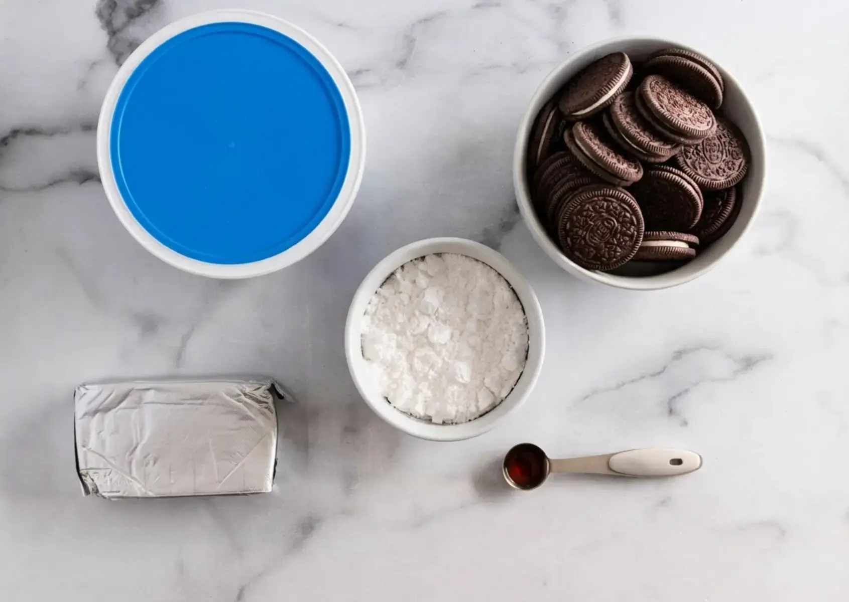 No-Bake Oreo Cheesecake Cups, Recipe Ingredients