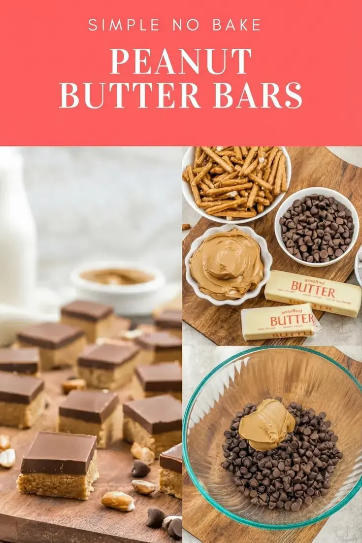 No Bake Peanut Butter Bars
