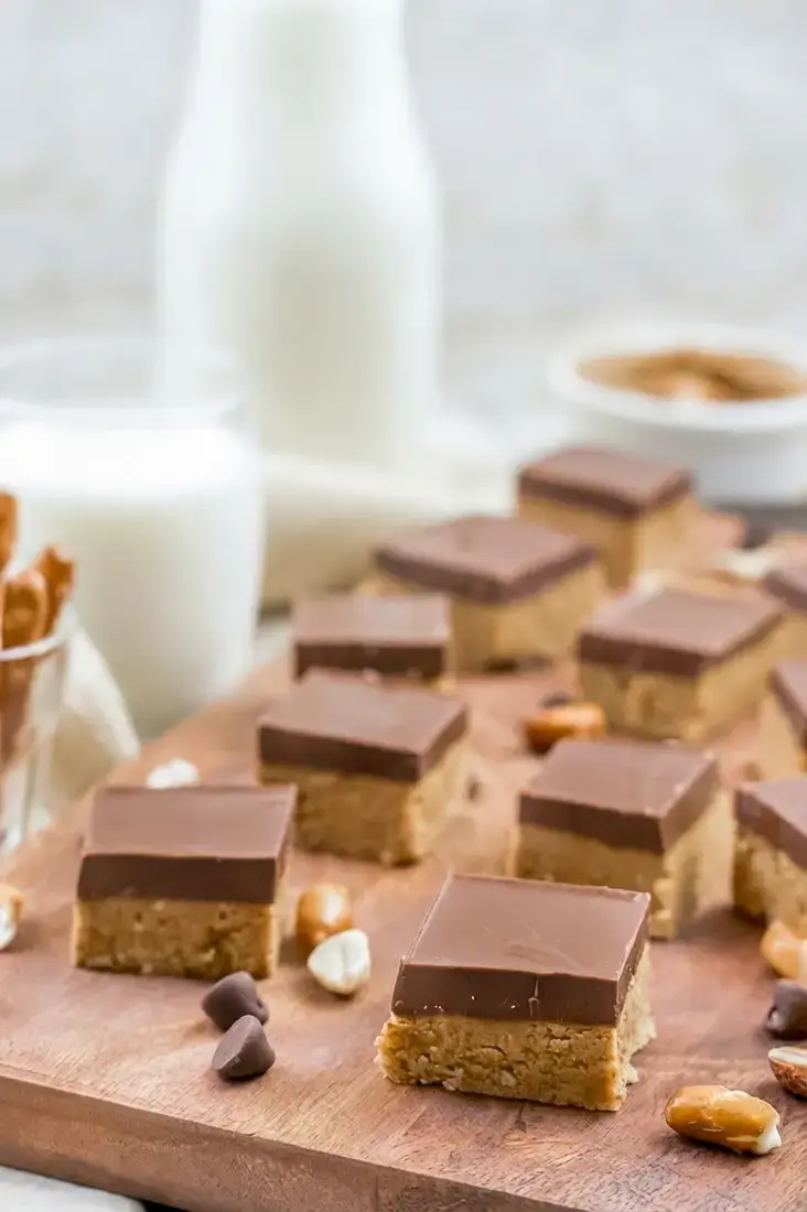 No Bake Peanut Butter Bars