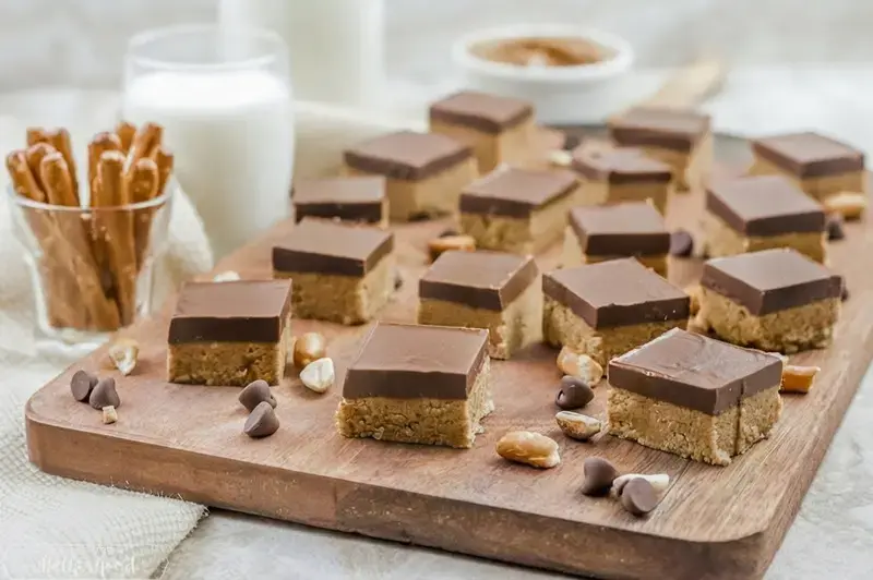 No Bake Peanut Butter Bars