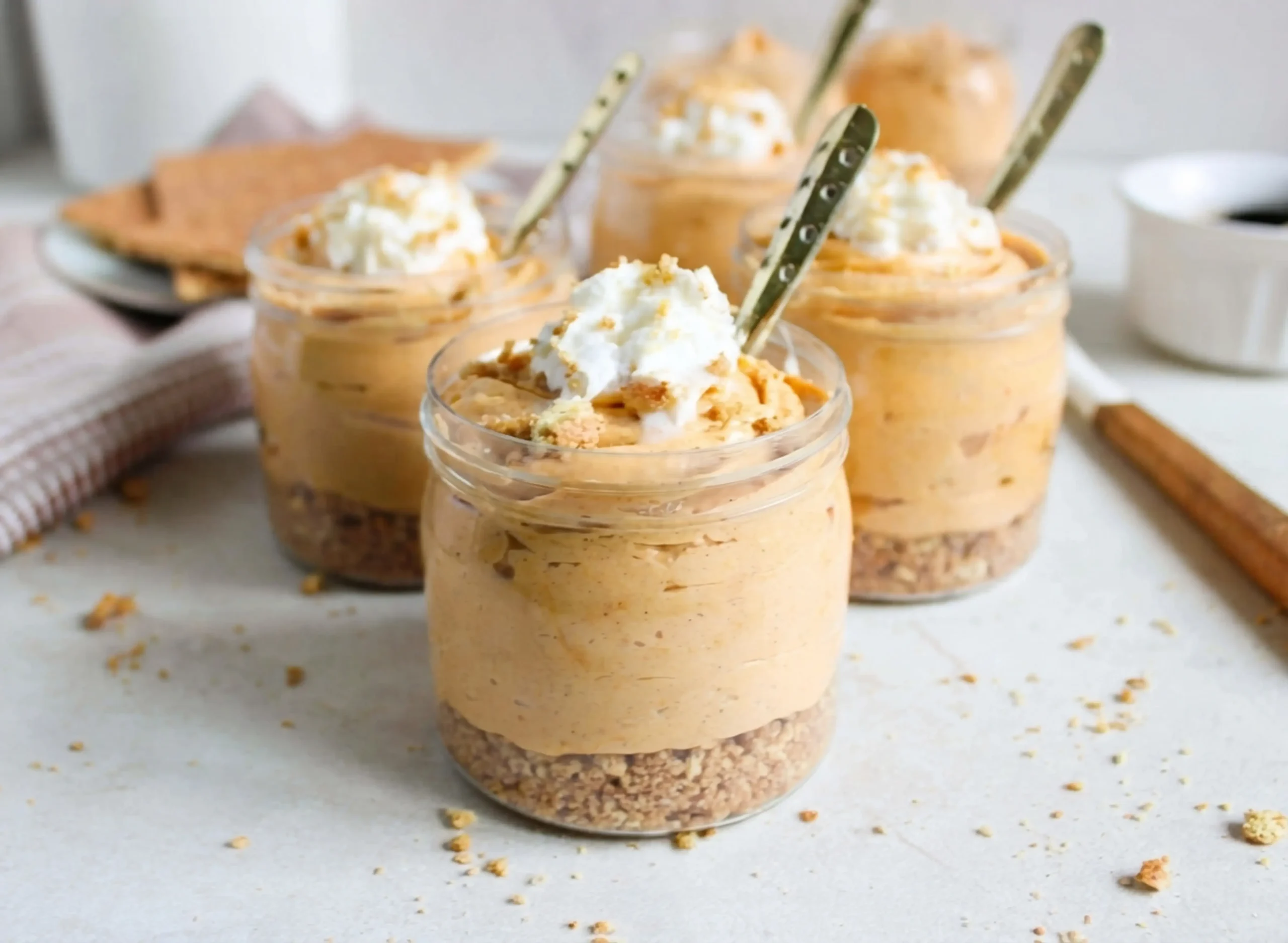 No-Bake Pumpkin Cheesecake Cups