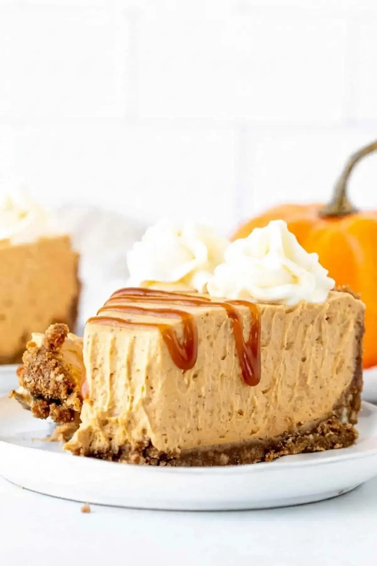 No Bake Pumpkin Cheesecake Recipe Extra Creamy and Easy for Fall 17 No Bake Pumpkin Cheesecake, Serving Options