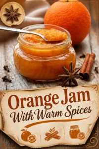 Orange Jam With Warm Spices