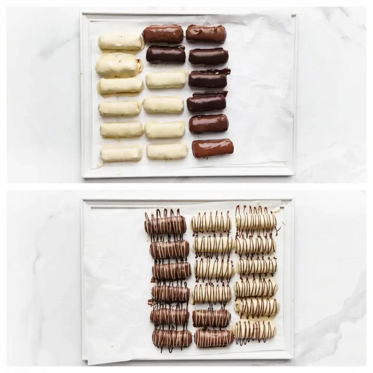 Peanut-Caramel Bars With Chocolate, Instructions