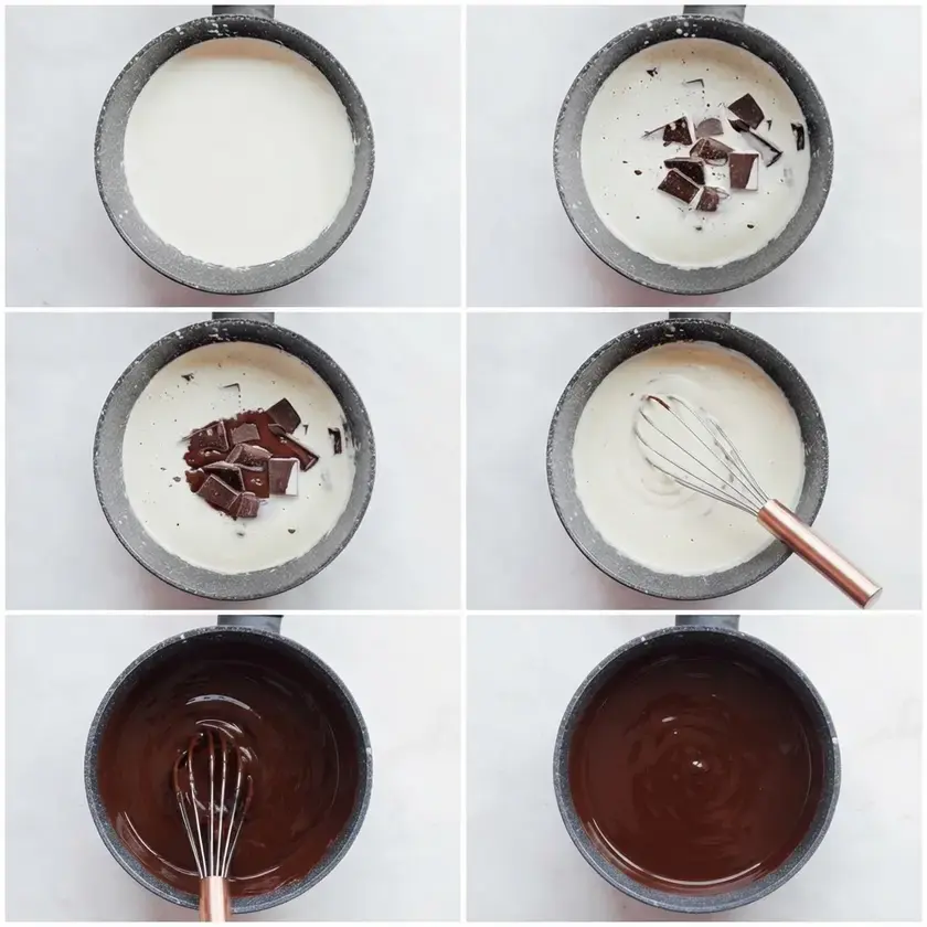 Peanut-Caramel Bars With Chocolate, Instructions