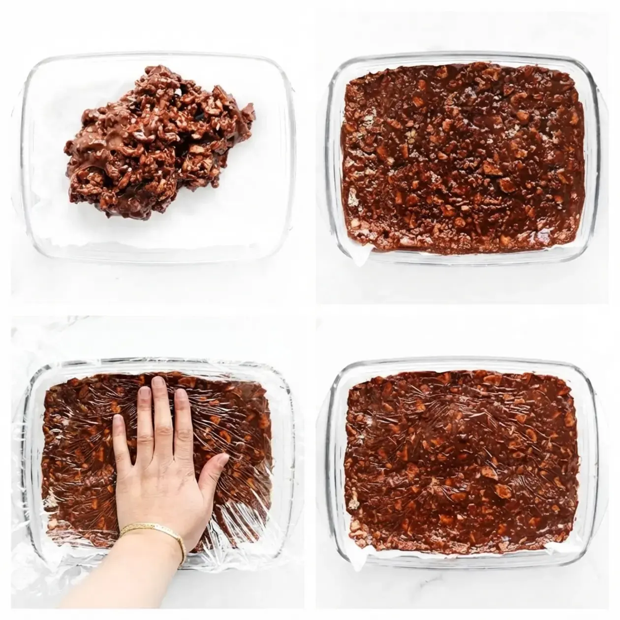 Peanut-Caramel Bars With Chocolate, Instructions