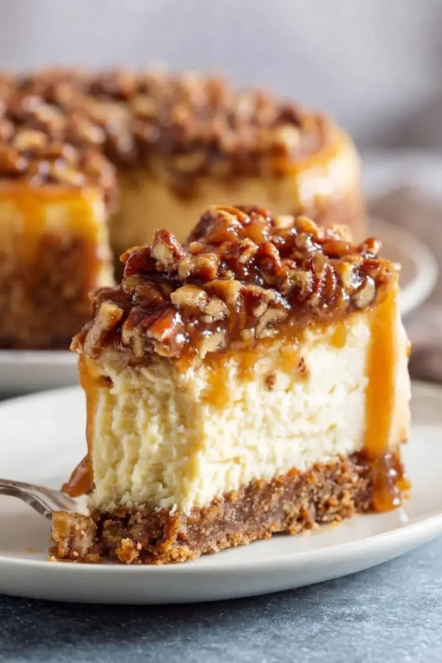 Pecan Pie Cheesecake, Step by Step Instructions