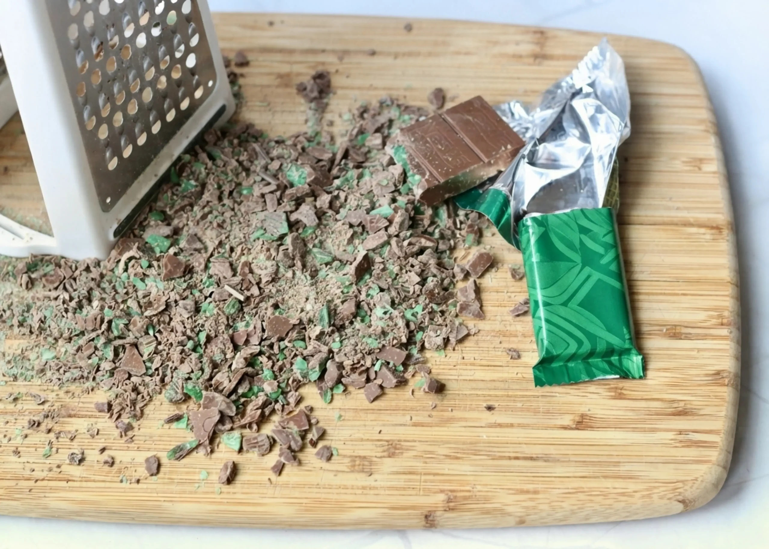 Peppermint Crisp Tart