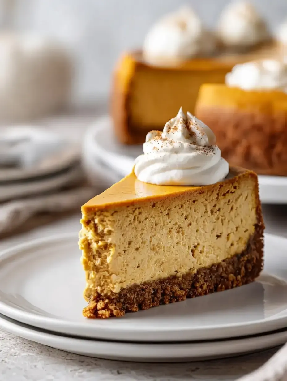 Pumpkin Cheesecake, Pumpkin Cheesecake on a Crisp Fall Evening