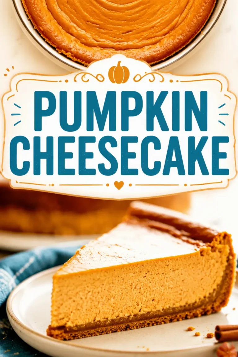 Pumpkin Cheesecake Recipe