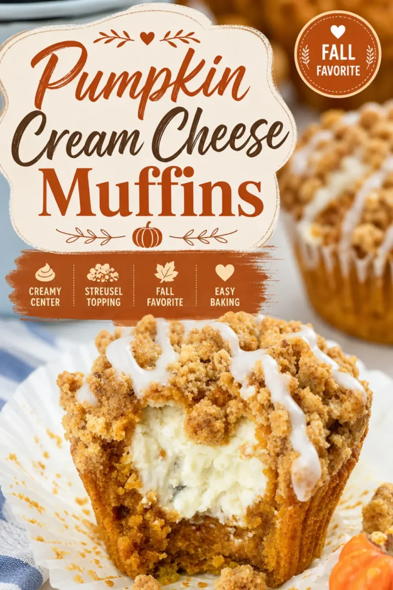 Pumpkin Cream Cheese Muffins Recipe for a Perfect Fall Breakfast 20 Pumpkin Cream Cheese Muffins