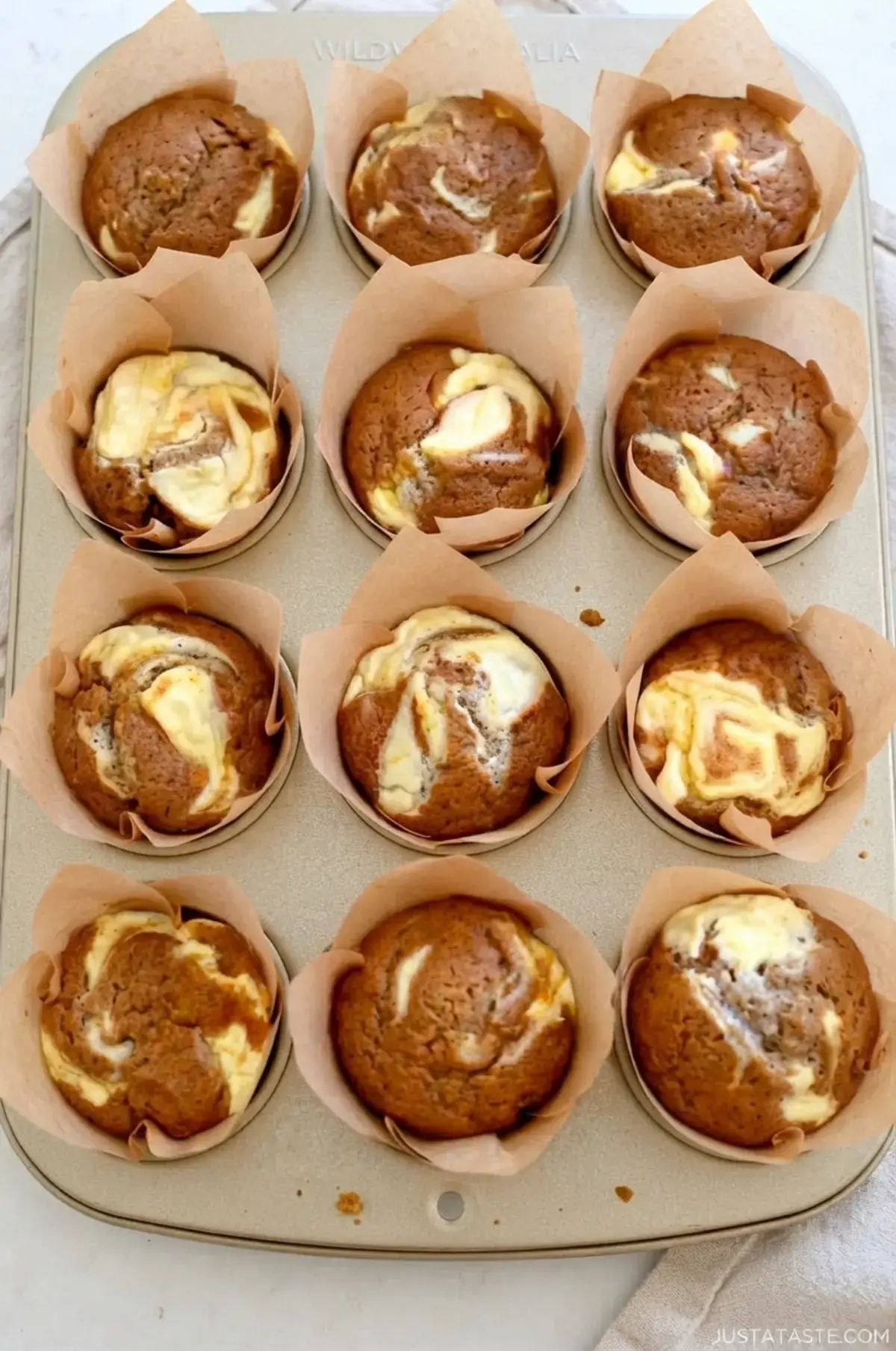 Pumpkin Cream Cheese Muffins