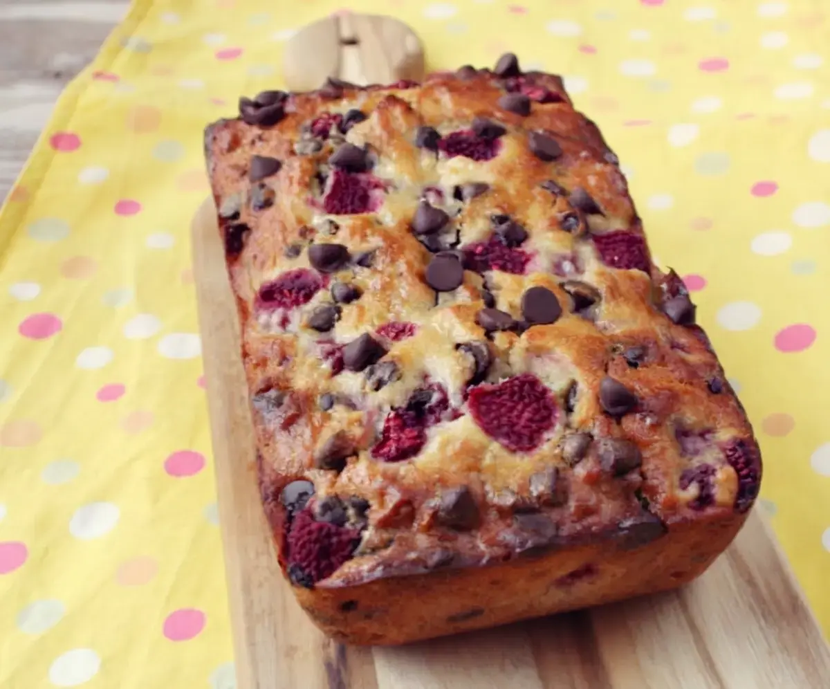 Raspberry Dark Chocolate Banana Bread, Ingredients Needed
