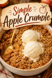 Simple Apple Crumble