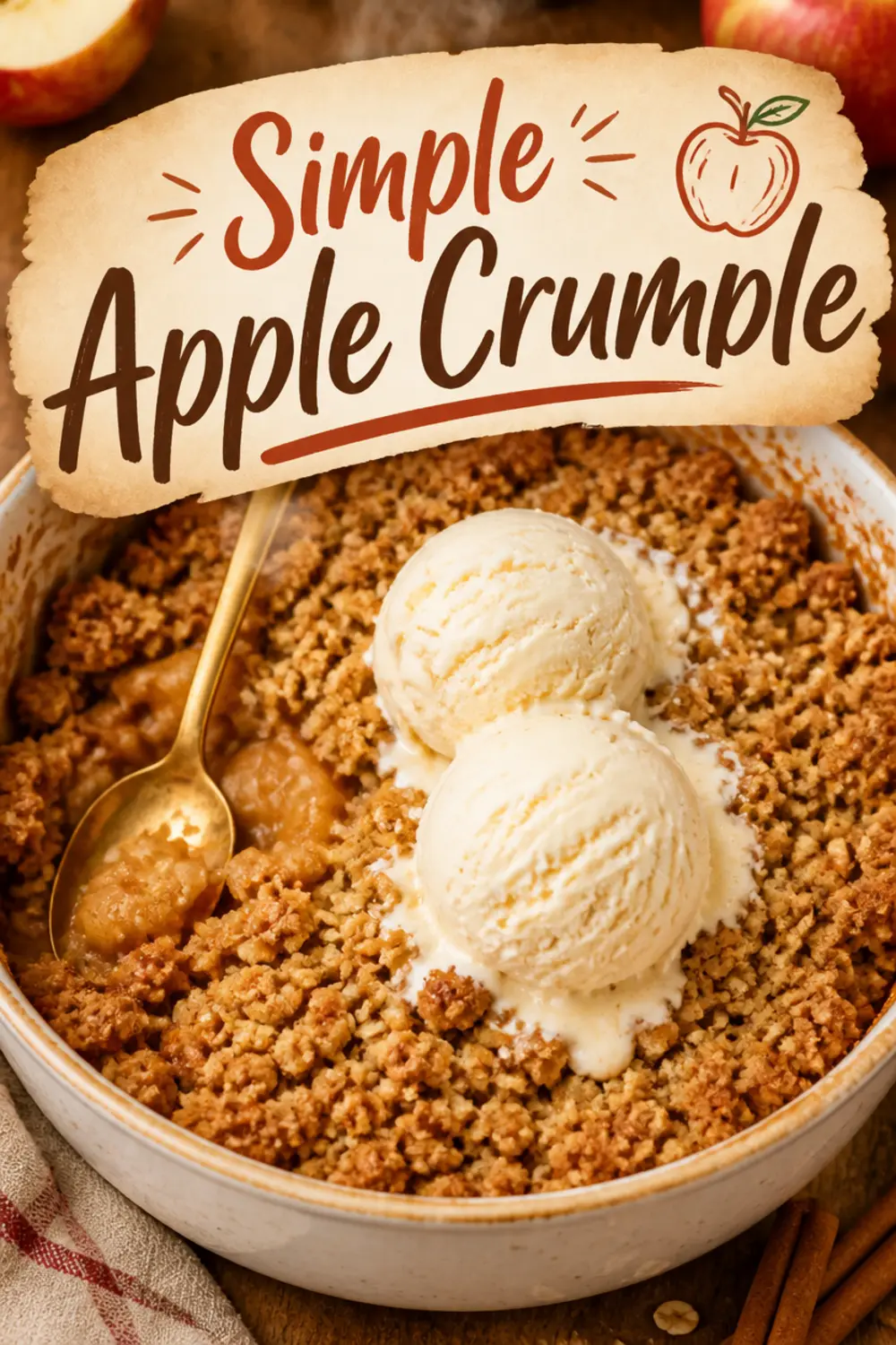 Home 6 Simple Apple Crumble