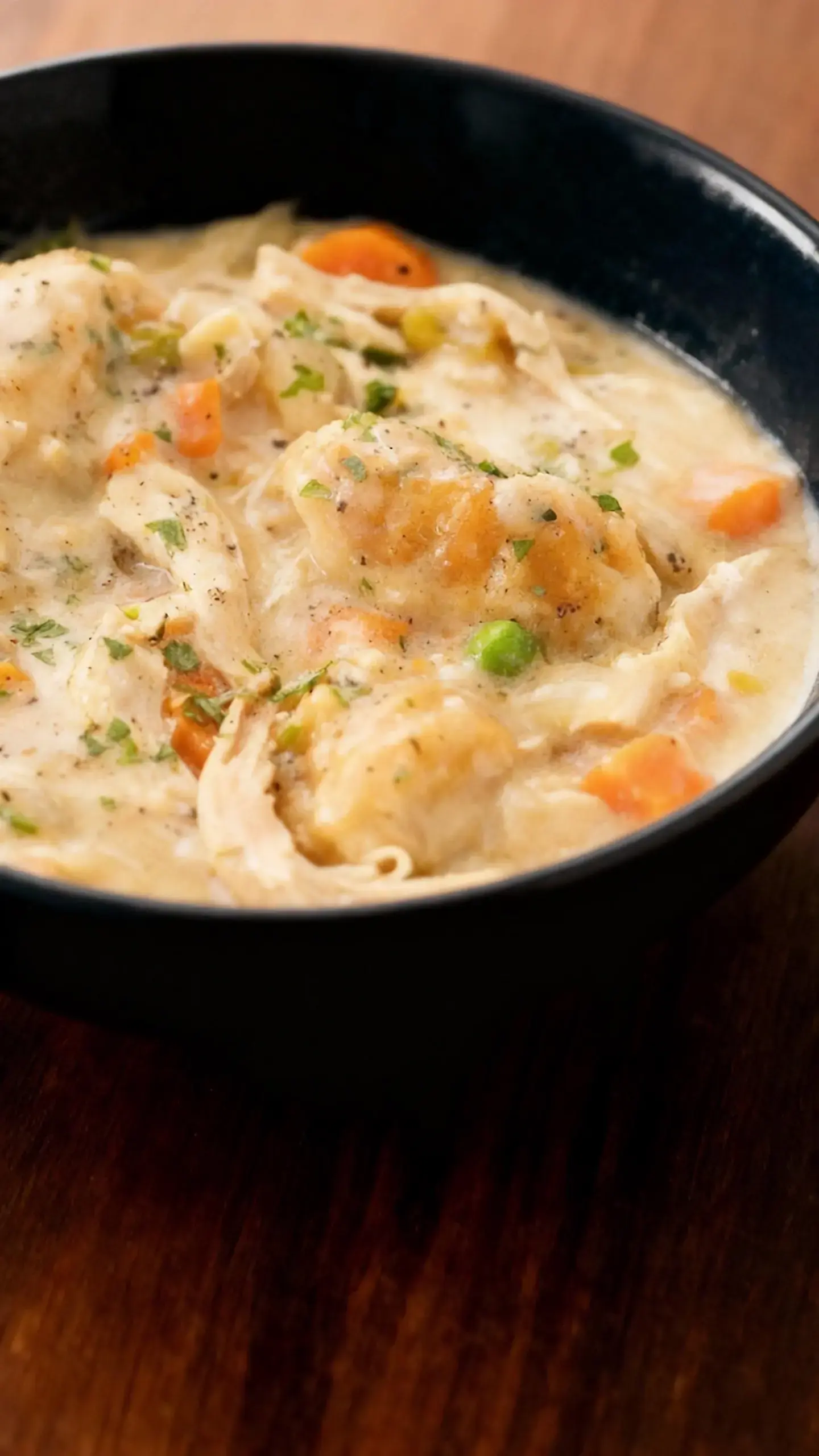 Slow Cooker Chicken And Dumplings, Steps